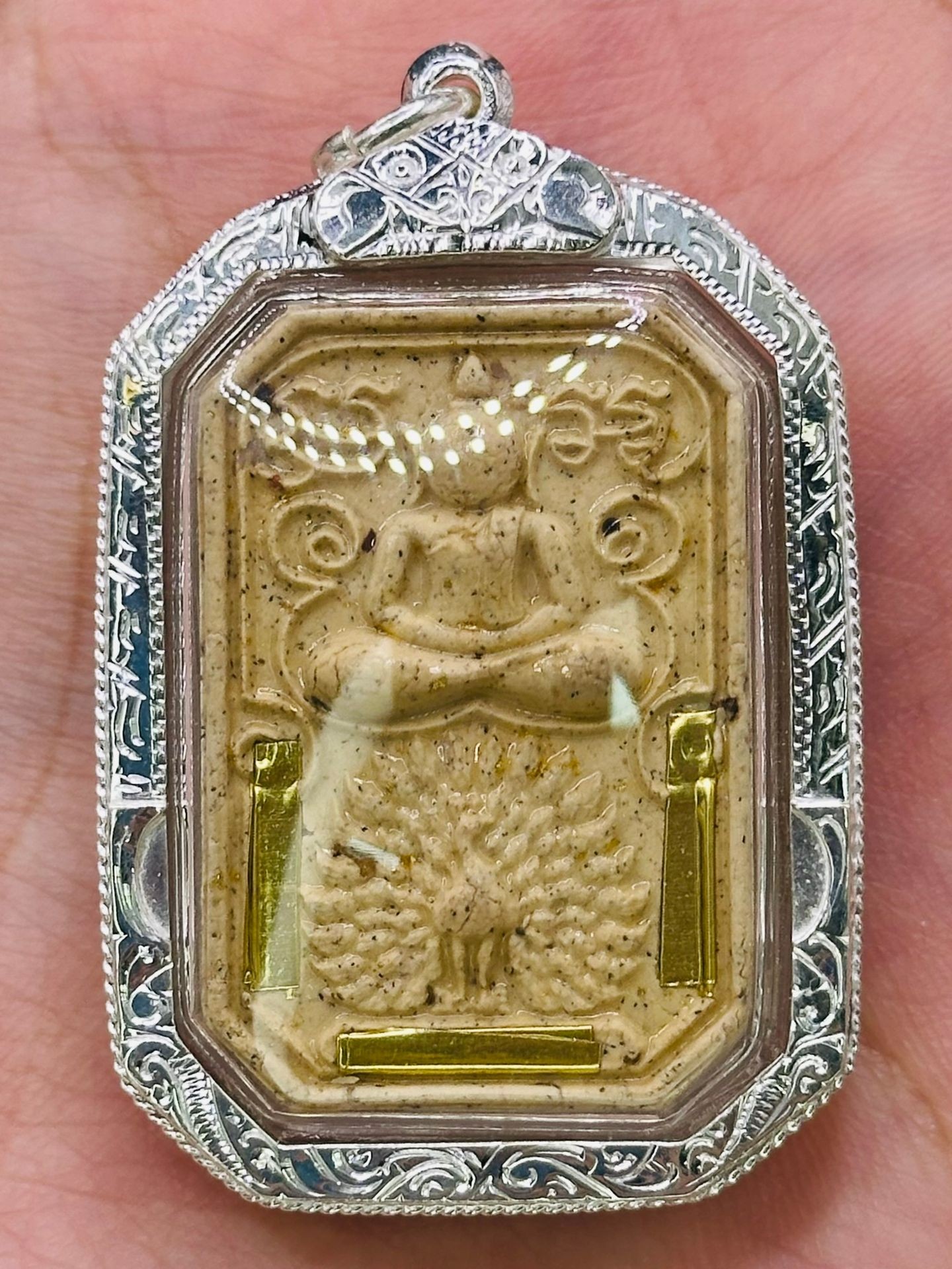 Real silver casing